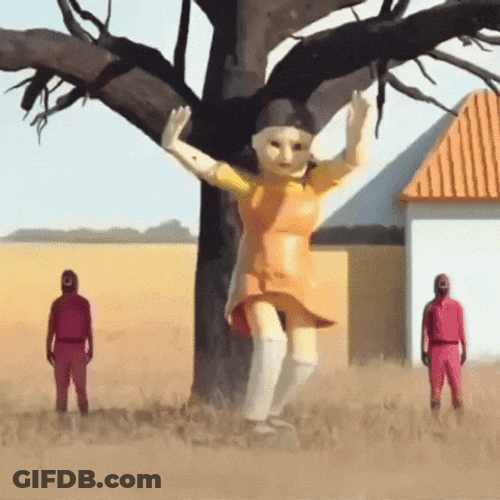 Rag Doll Squid Game Dance GIF