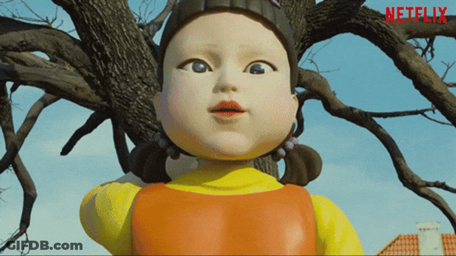 Rag Doll Squid Game Eye GIF