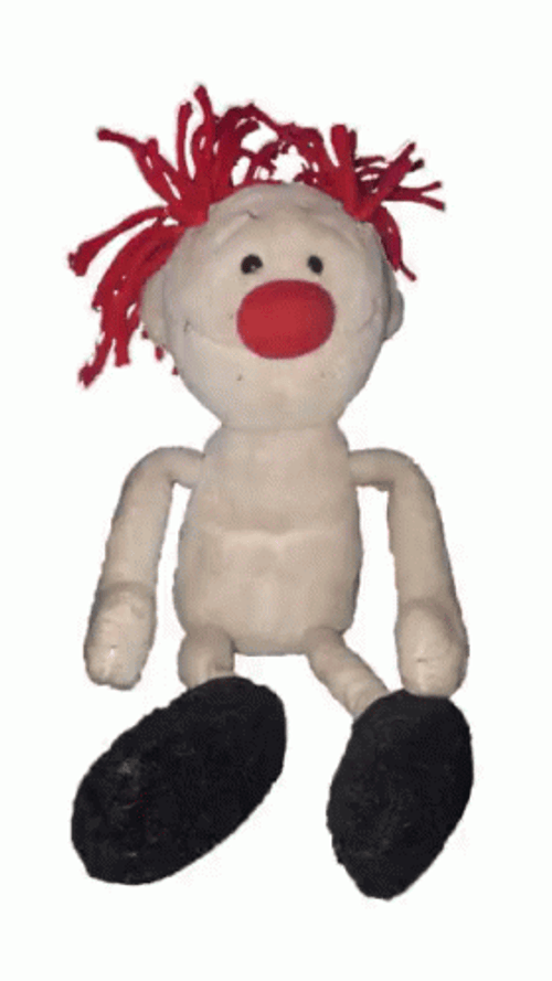 Rag Doll Stuffed Toy Vibrating GIF