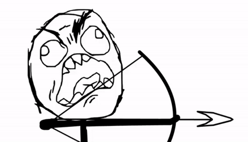 Rage Face Vs. Troll Face GIF