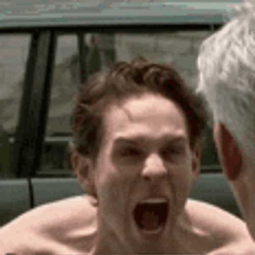 Rage Man Scream GIF