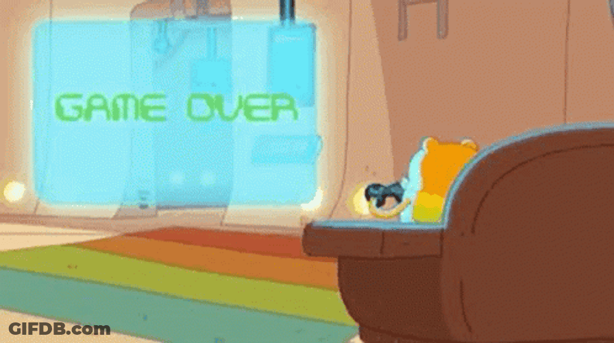 Rage Quit Game Over Throwing Tantrums GIF