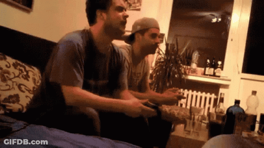 Rage Quit Tv Screen Smash GIF