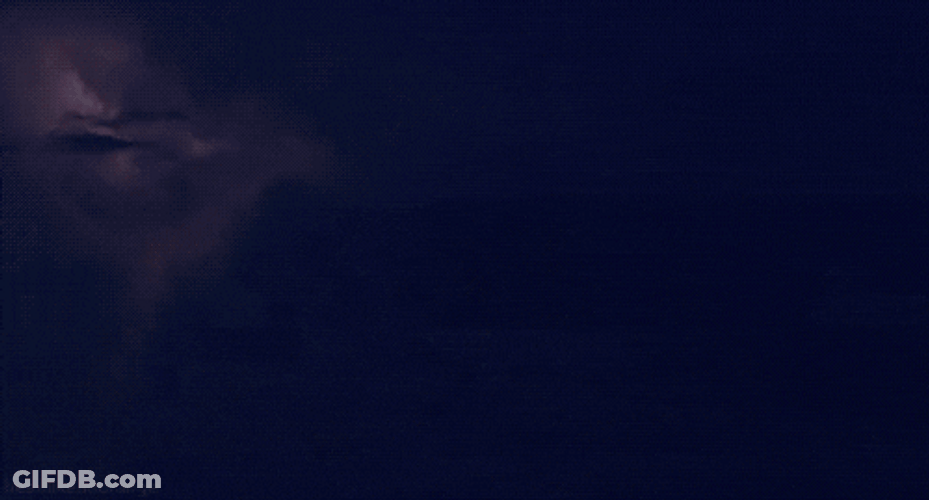 Raging Lightning During Thunderstorm GIF