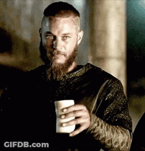 Ragnar Lothbrok Viking Cheers GIF