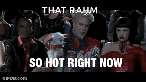 Rahm So Hot Right Now GIF