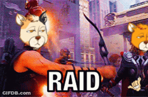 Raid Radcats GIF