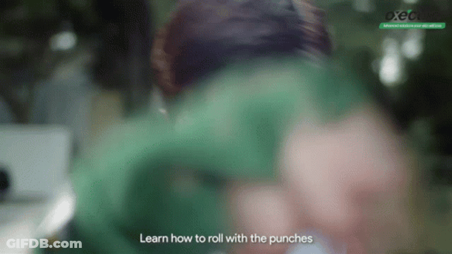 Raiden Punching Armstrong GIF