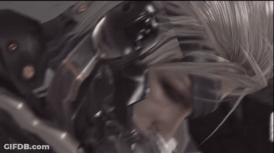 Raiden Throw Punching Armstrong GIF