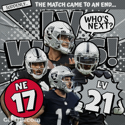 Raiders Advertisement Says Match Came To An End Suddenly GIF