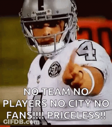 Raiders Football Player Pointing At Camera GIF