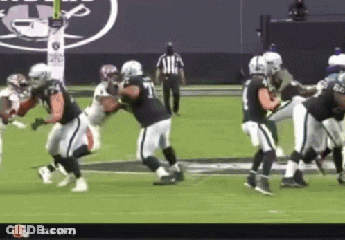 Raiders Vs Jets Football Game GIF