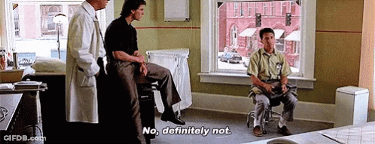 Rain Man Dustin Hoffman Definitely Not GIF