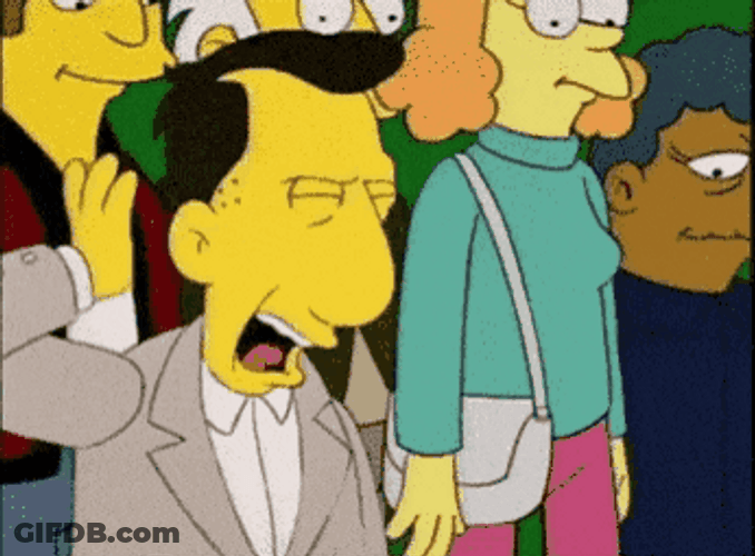 Rain Man Tantrum Springfield Simpsons GIF