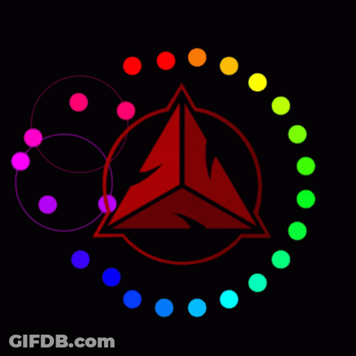 Rainbow Circle Of Life GIF