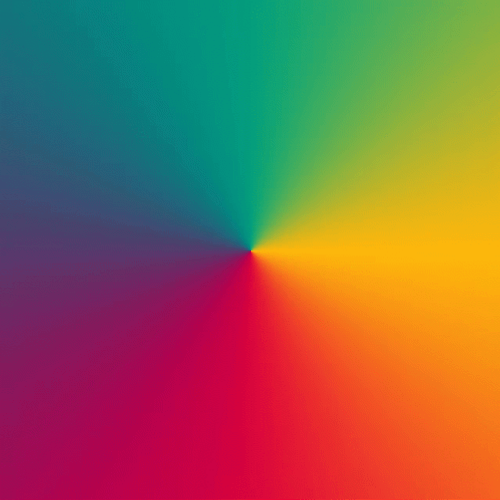 Rainbow Colors Swirl Cycle GIF