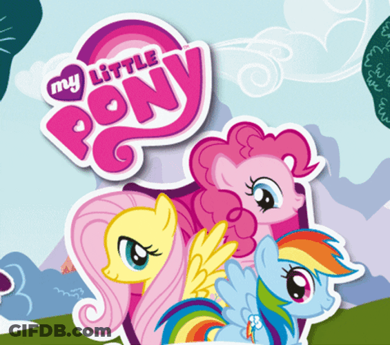 Rainbow Dash My Little Pony Cover GIF