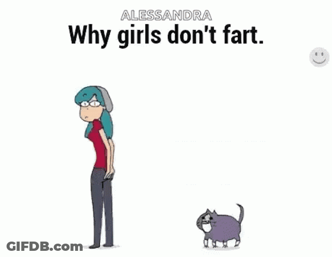 Rainbow Fart Noises GIF