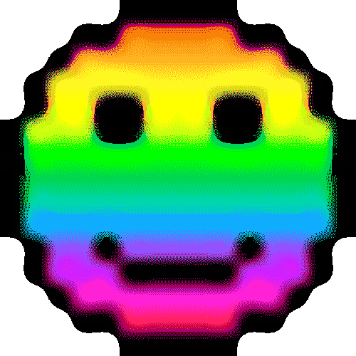 Rainbow Smile Sticker GIF