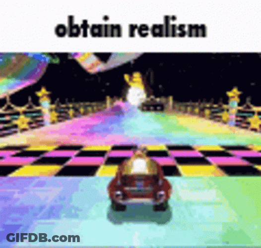 Rainbow Star Realism GIF