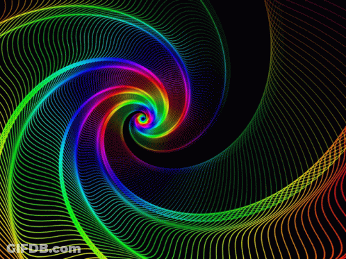 Rainbow Swirl GIF