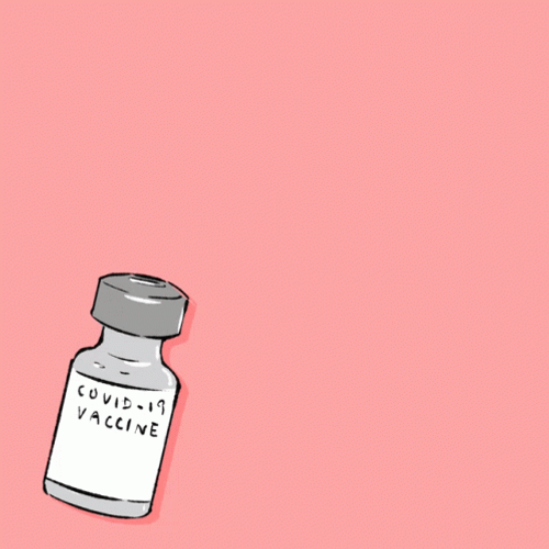 Rainbow Vaccine Ampule Vaccinated GIF