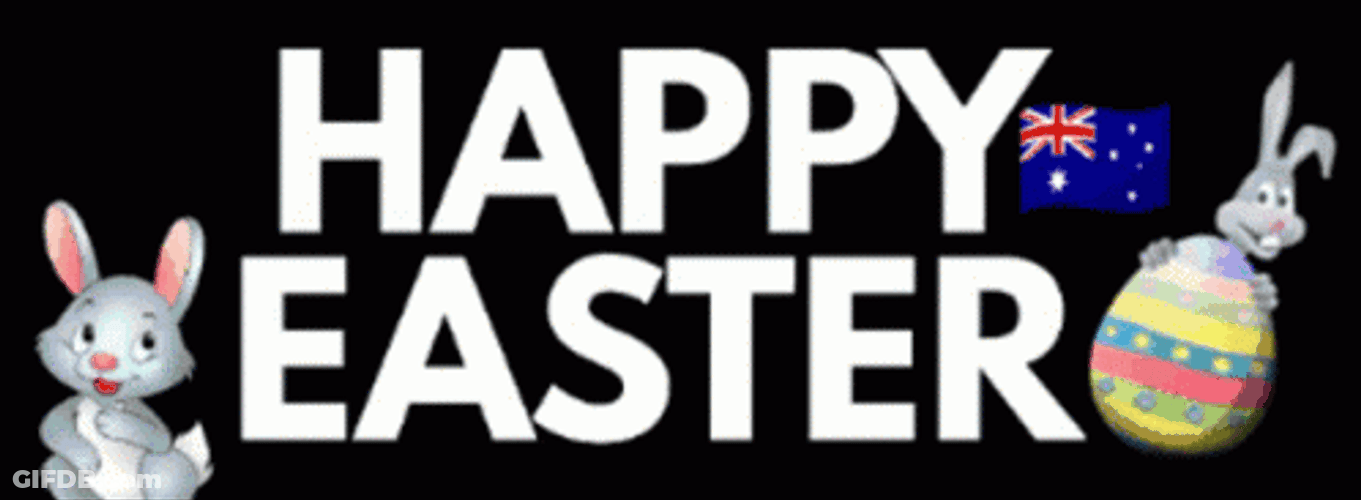 Raining Easter Eggs Religious Happy Easter GIF