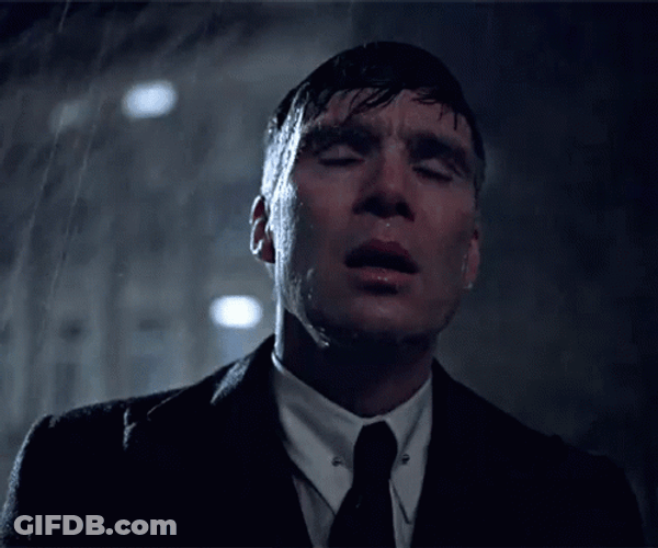 Raining Scene Peaky Blinders Thomas Shelby GIF
