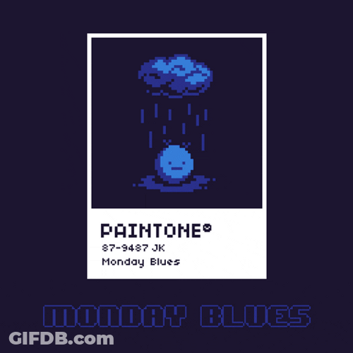 Rainy Monday Blues GIF