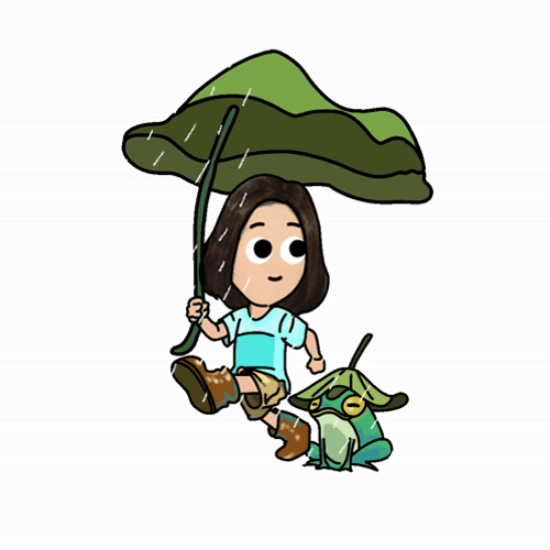 Rainy Monday Happiness GIF