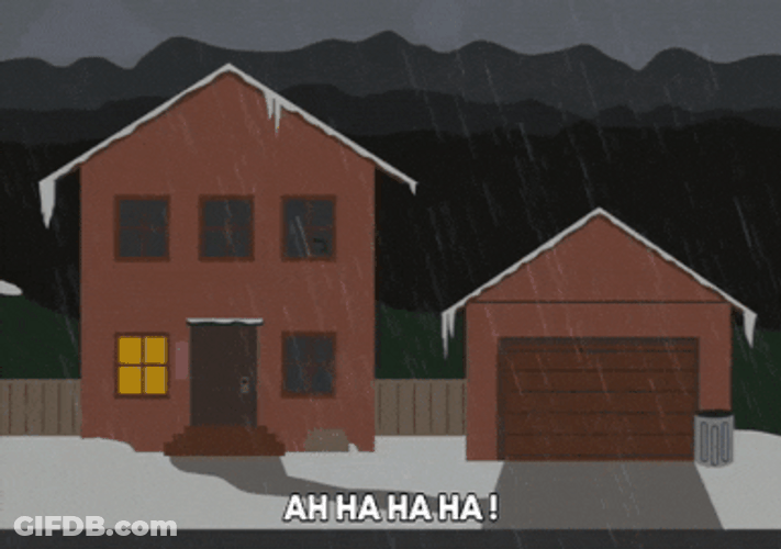 Rainy Night Hahaha GIF