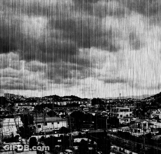 Rainy Night In The City GIF