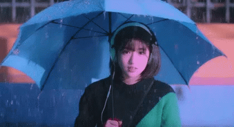 Rainy Saturday IVE Ahn Yujin Kpop GIF