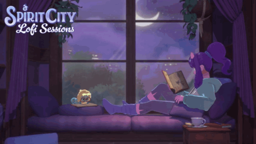 Rainy Saturday Spirit City Lofi Sessions GIF