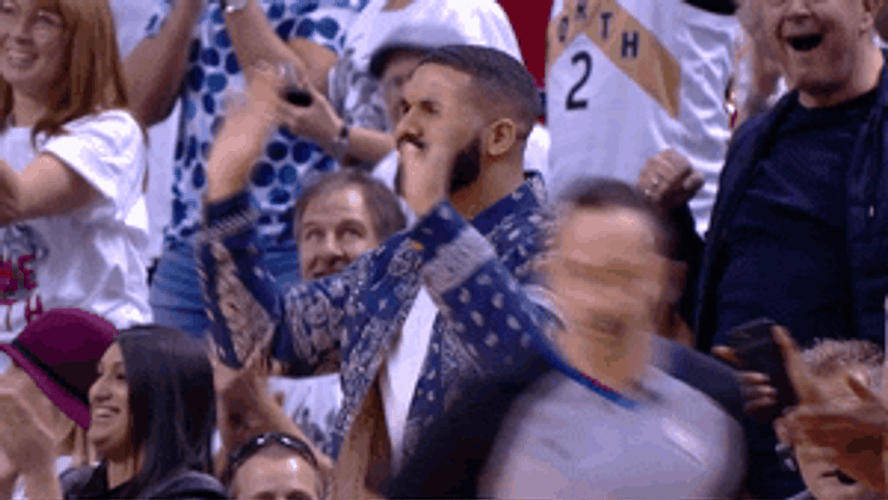 Raise It Drake Hands Up GIF