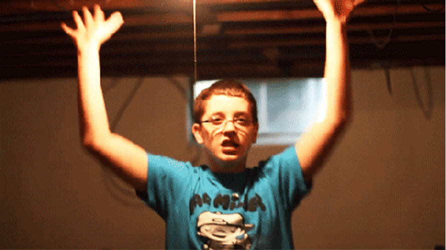 Raise The Roof Awkward Dancing GIF