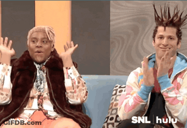 Raise The Roof Clap SNL GIF