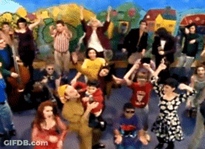 Raise The Roof Happy People GIF