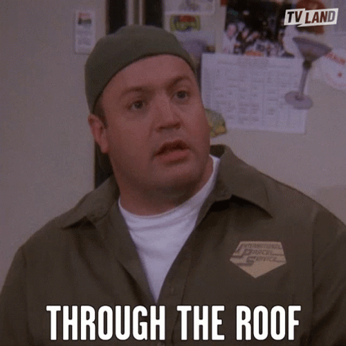 Raise The Roof Kevin James GIF