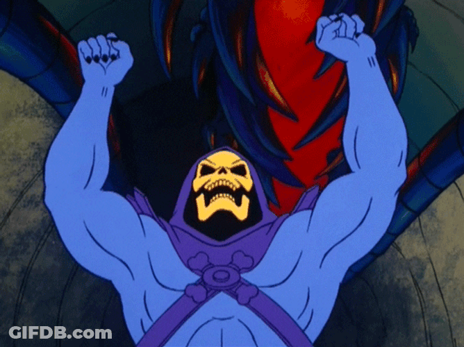 Raise The Roof Skeletor GIF
