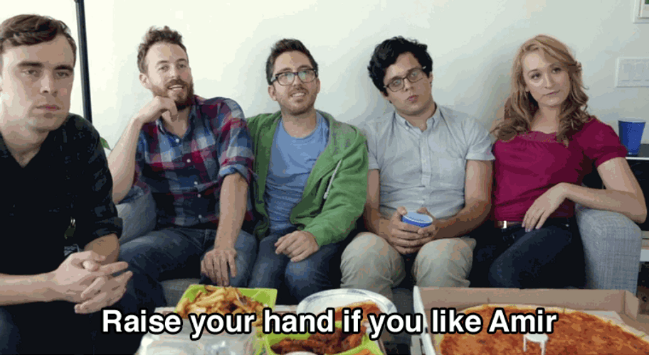 Raise Your Hand You Like Amir GIF