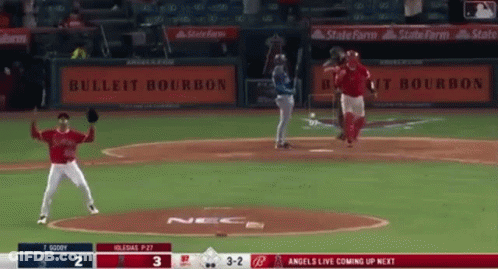 Raisel Iglesias Pitchingto Anaheim GIF