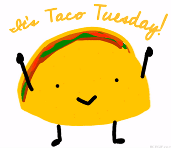 Raising Arm Taco Tuesday GIF
