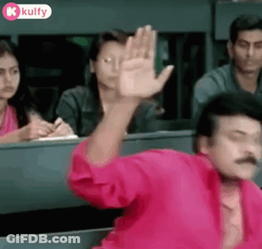 Raising Hand GIF