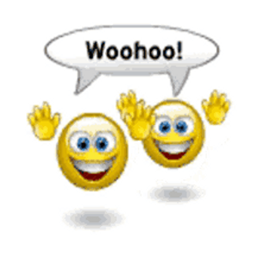 Raising Hands And Dancing Emojis GIF