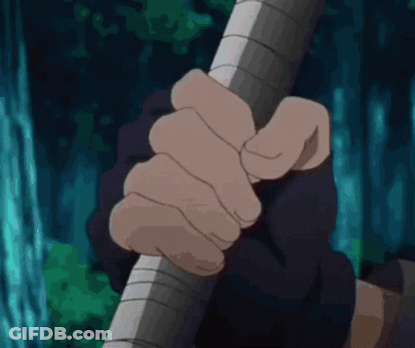 Raiton Kane Naruto Hand Signs GIF
