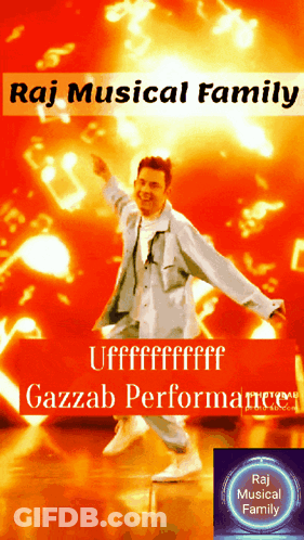 Raj Musical Family Poster With Gazzab Performers GIF
