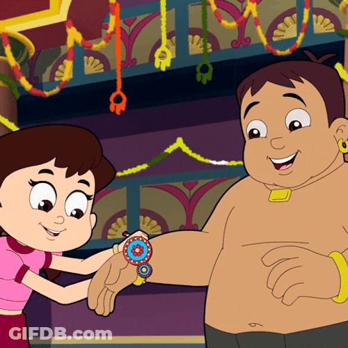 Rakhi Celebration Of Siblinghood GIF