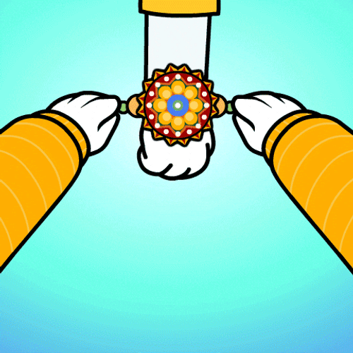 Rakhi Siblings Bond Celebration GIF