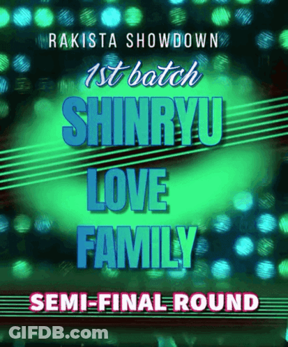 Rakista Showdown 1St Batch Shinryu Love Family Semi Final Round GIF